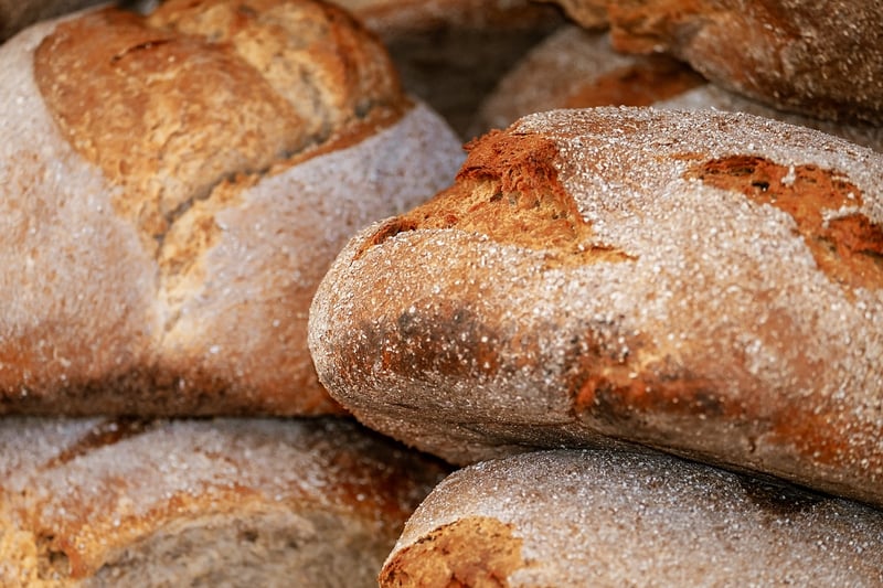 Italian bread and olives